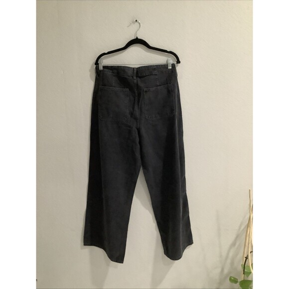 Old Navy High Rise Baggy Wide Leg Jeans LOT OF 2 ) 100% Cotton Size 12 NWT - Picture 14 of 16